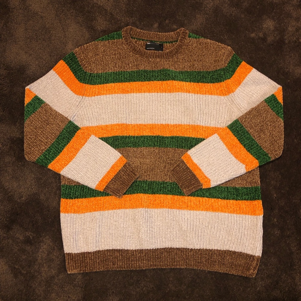 ASOS DESIGN relaxed knitted chenille